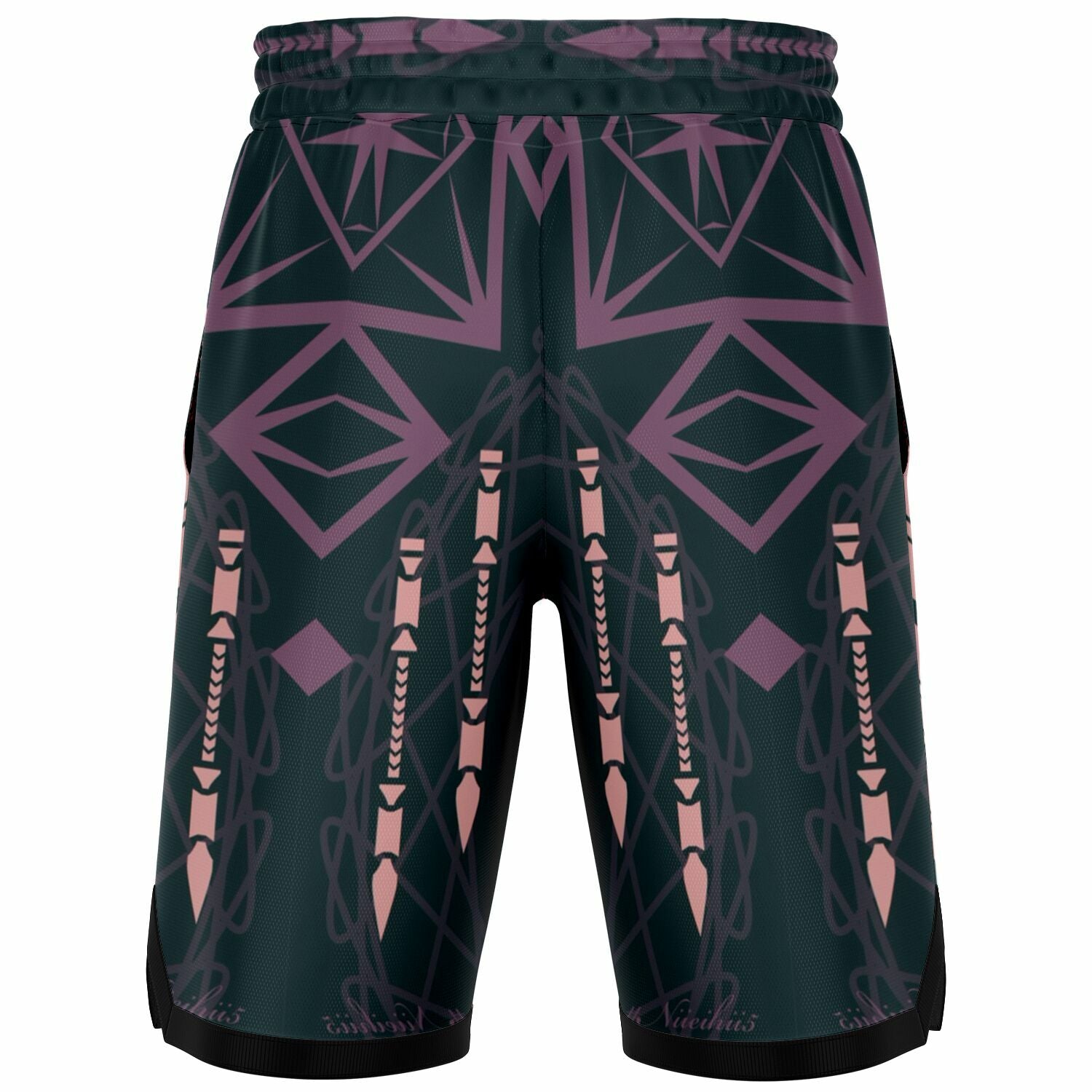 $NiieihiiNookei Basketball Short Rib - AOP