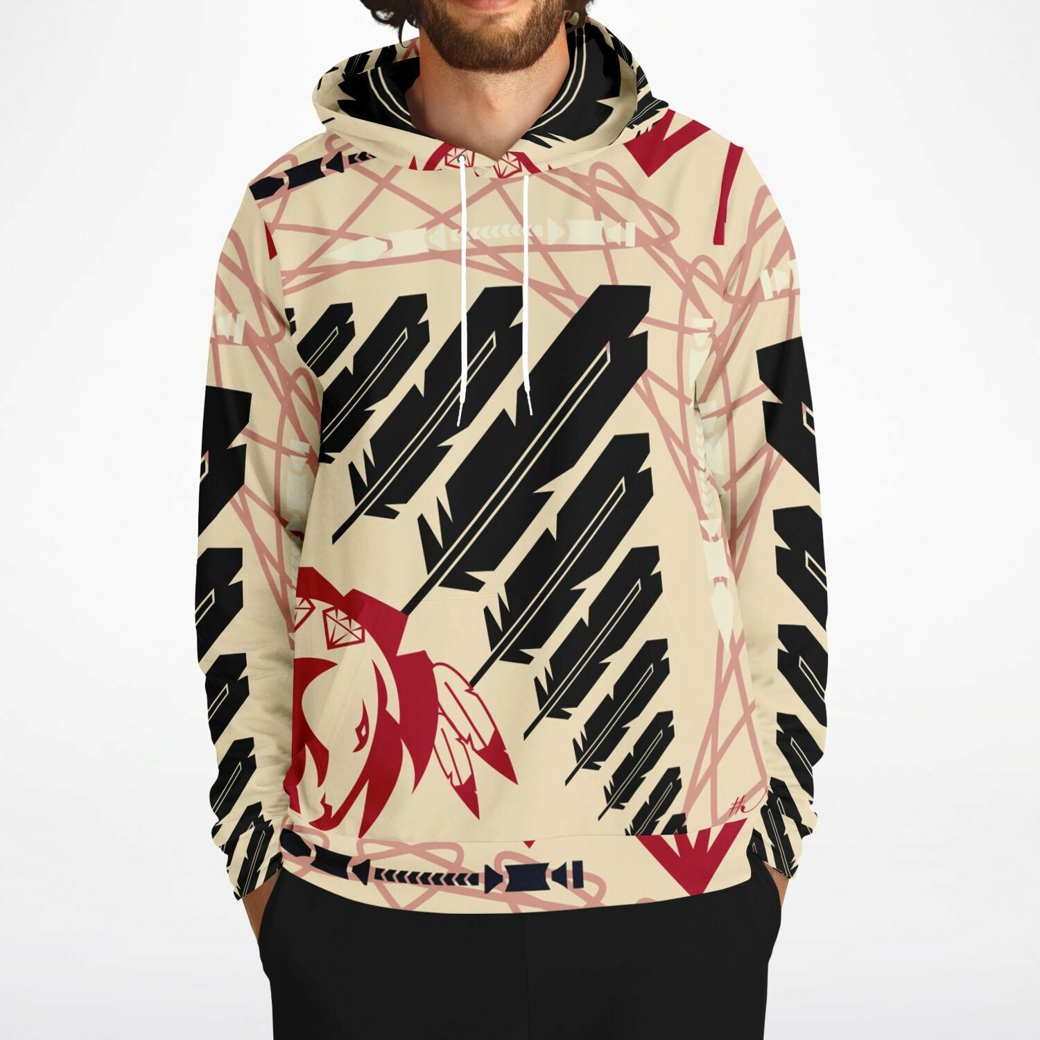 $NiieihiiNookei Design Fashion Hoodie - AOP