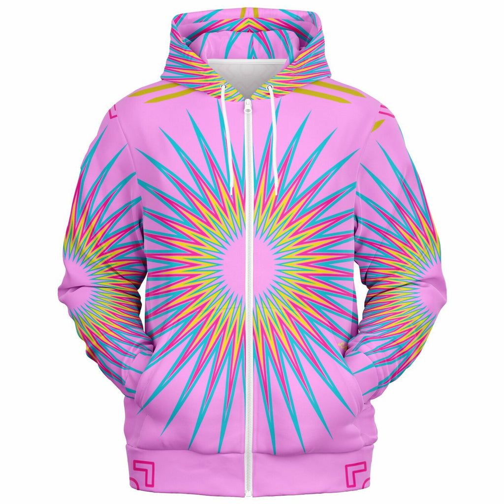 $NiieihiiNookei Fashion Zip-Up Hoodie - AOP