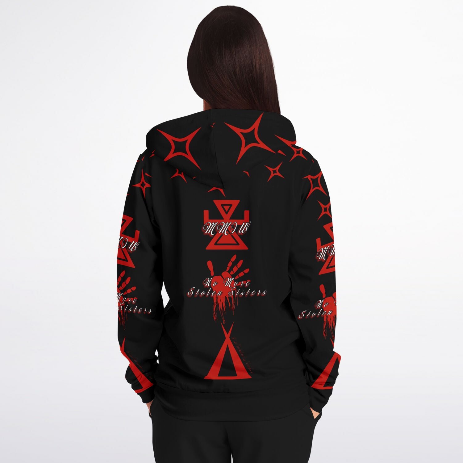 $NiieihiiNookei MMIW Zip-Up Hoodie - AOP