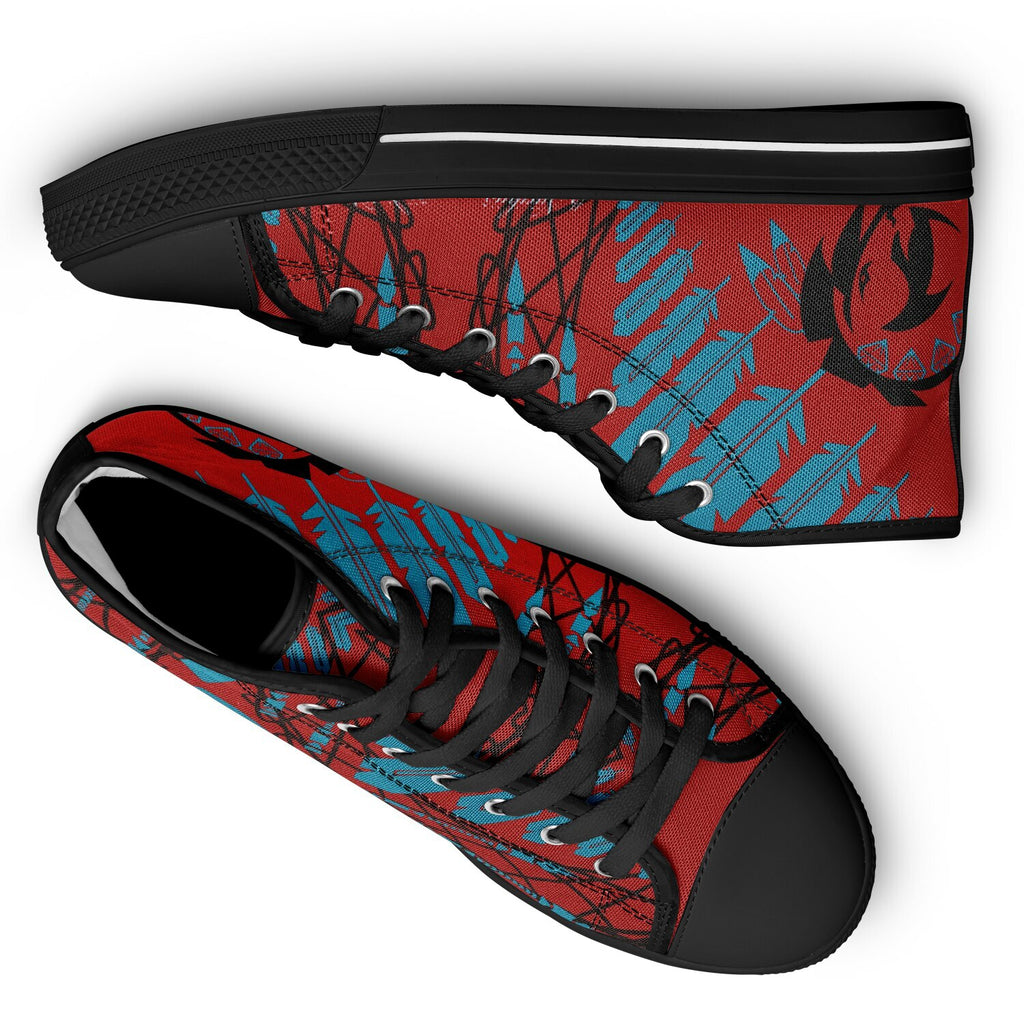 $NiieihiiNookei Urban Peak High Top Shoes - AOP