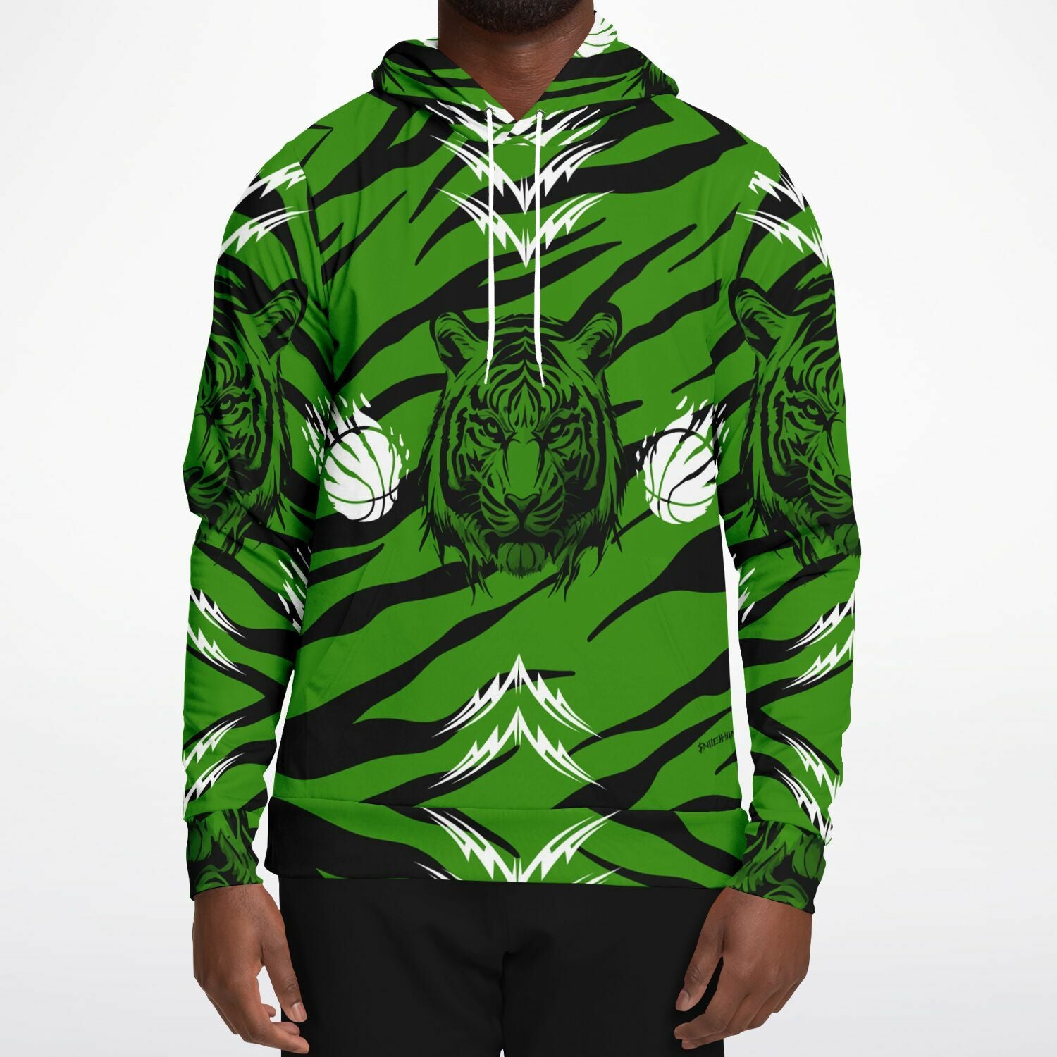 $NiieihiiNookei Custom Basketball Hoodie - AOP