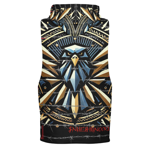 $NiieihiiNookei Athletic Drop Armhole Hoodie - AOP