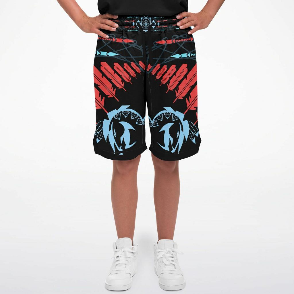 $NiieihiiNookei Basketball Short Rib - AOP