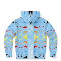 $NiieihiiNookei Fashion Zip-Up Hoodie - AOP