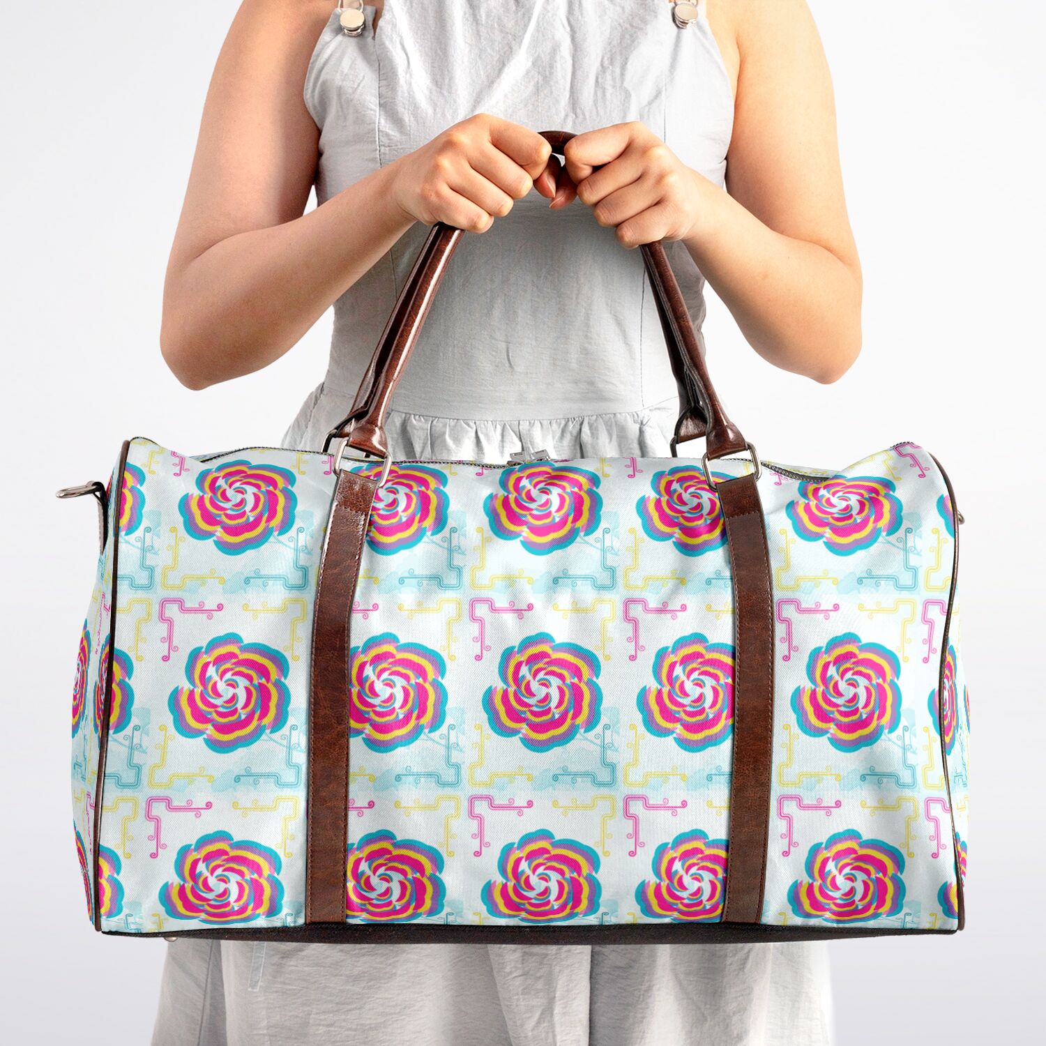 $NiieihiiNookei Urban Voyager Duffel Bag - AOP