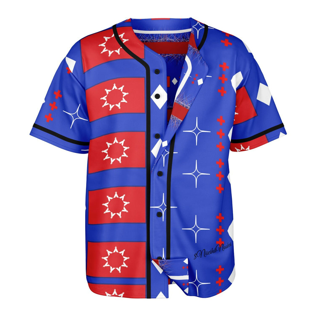 OST Flag design by $NiieihiiNookeiReversible Baseball Jersey - AOP