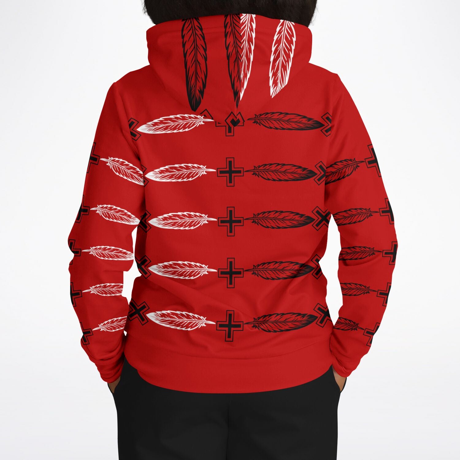 $NiieihiiNookei Athletic Hoodie - AOP