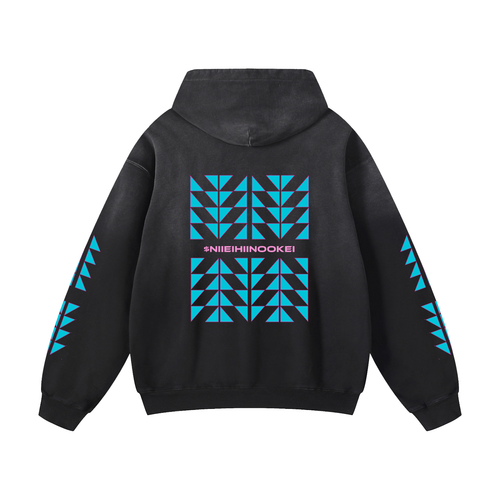 $NiieihiiNookei 100%Cotton Heavyweight Oversized Hoodie