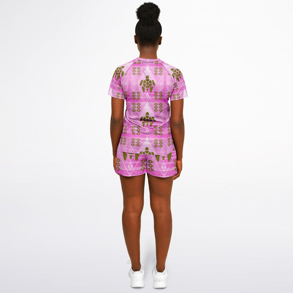 $NiieihiiNookei Women's Athletic Set - AOP