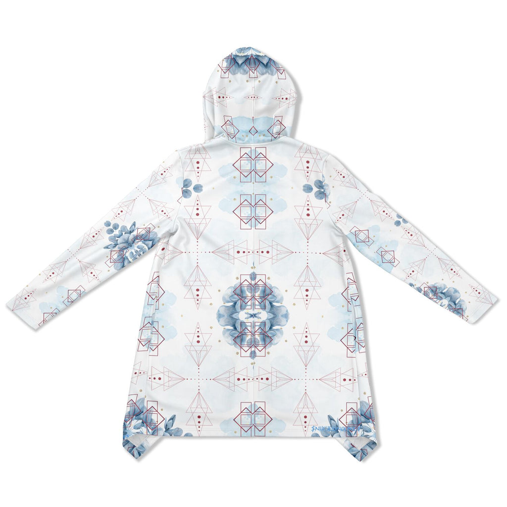 $NiieihiiNookei Fashion Elongated Cloak - AOP