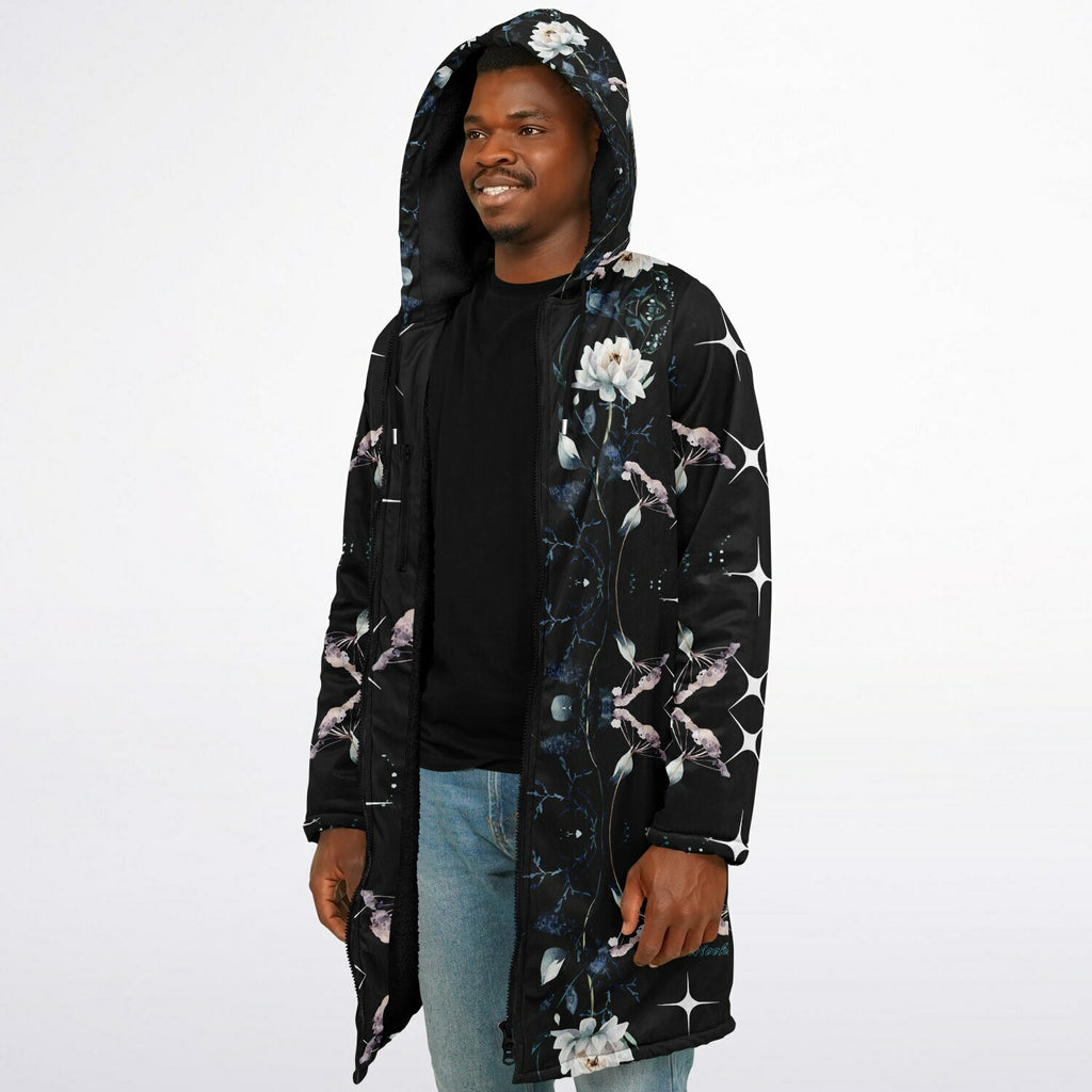 $NiieihiiNookei Zipper Cloak - AOP