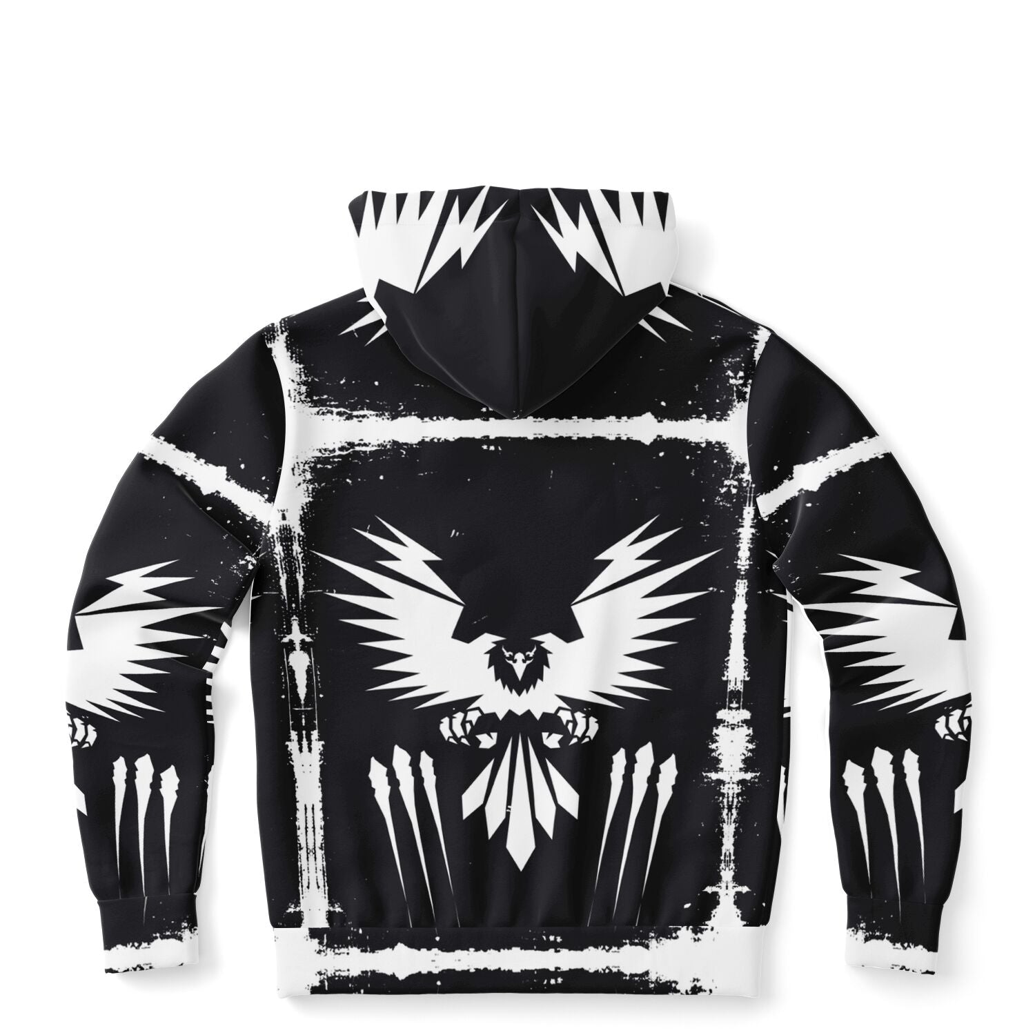 $NiieihiiNookei Athletic Zip-Up Hoodie - AOP