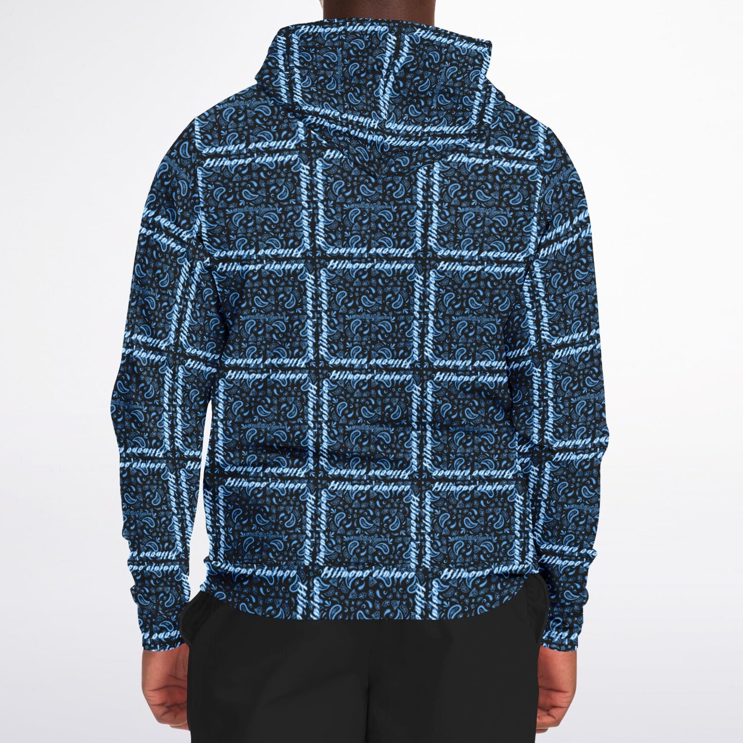 $NiieihiiNookei Athletic Zip-Up Hoodie - AOP