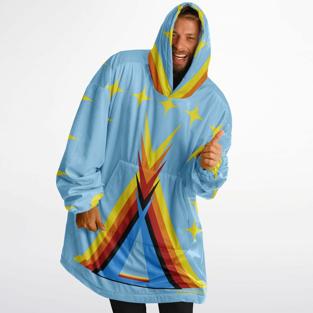 $NiieihiiNookei Snug Hoodie - AOP