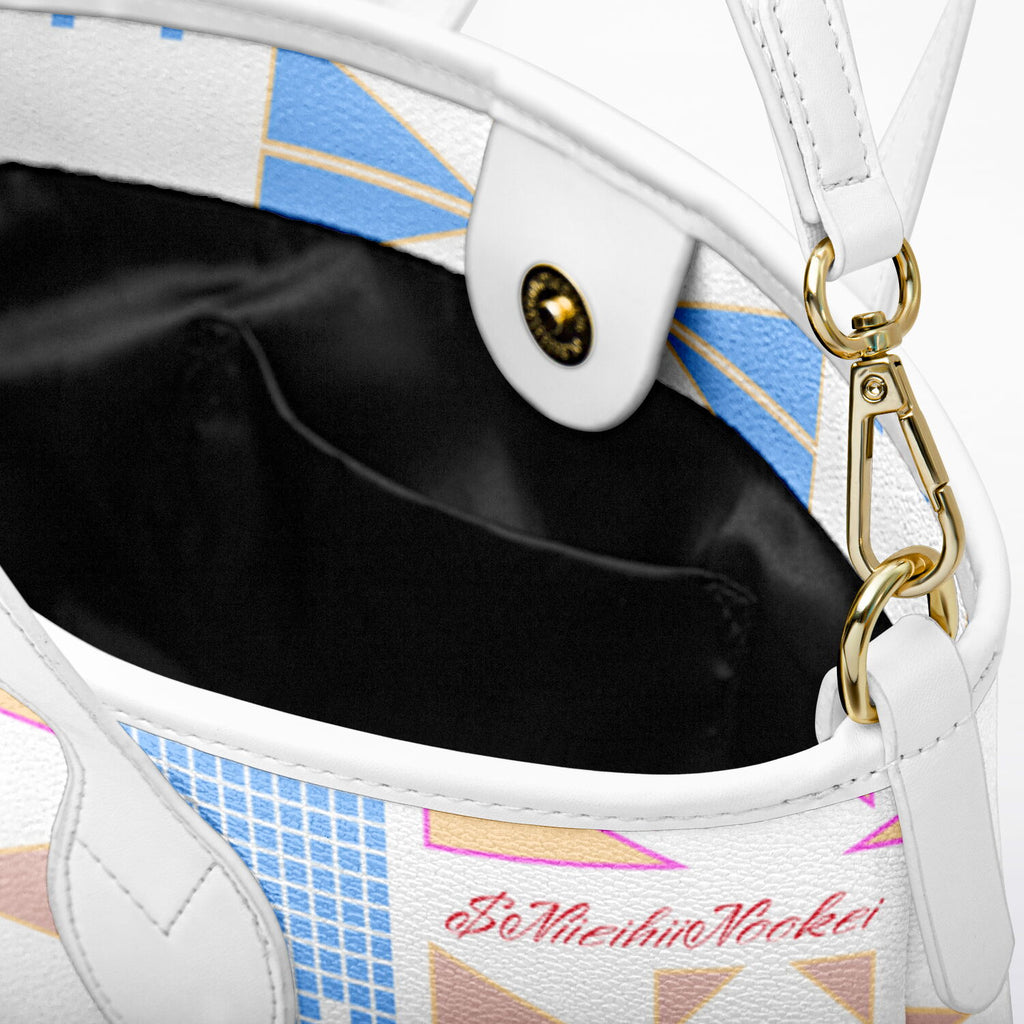 $NiieihiiNookei Leather Tote Bag - AOP