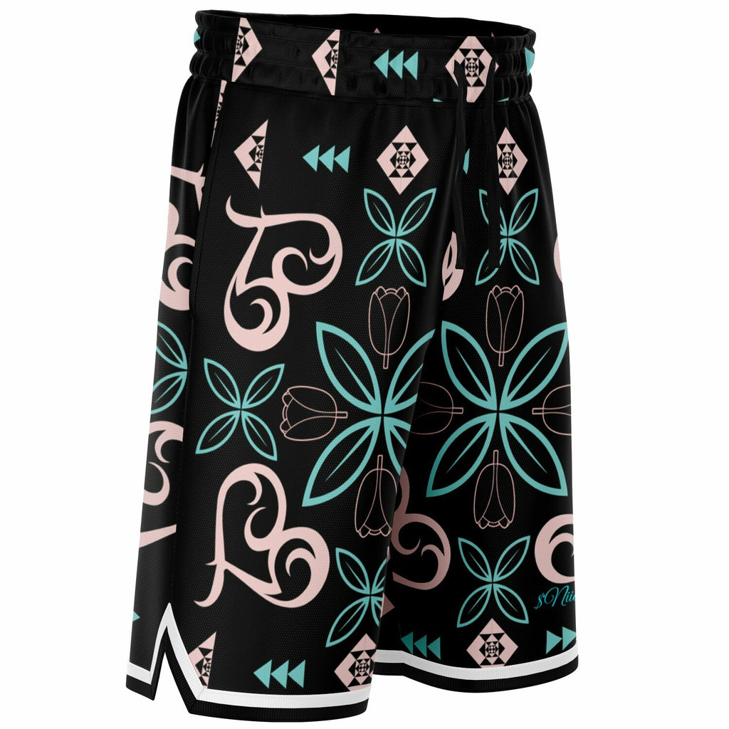 $NiieihiiNookei Basketball Short Rib - AOP