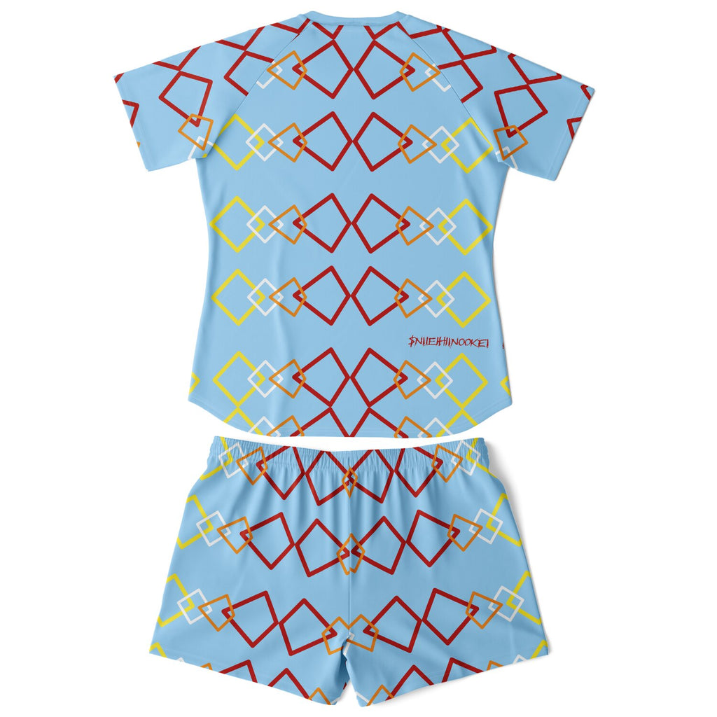 $NiieihiiNookei Women's Active Set - AOP