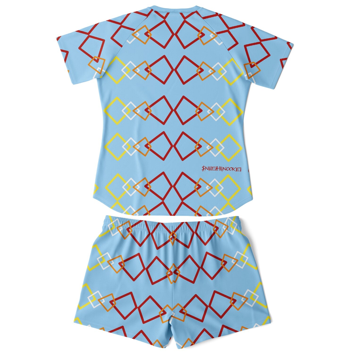 $NiieihiiNookei Women's Active Set - AOP