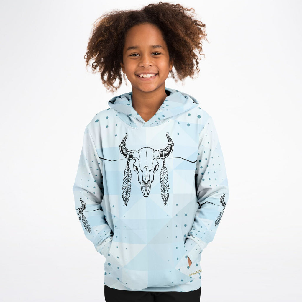 $NiieihiiNookei Fashion Kids Hoodie - AOP