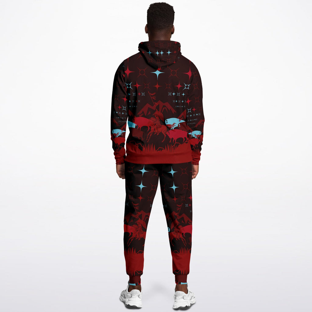 $NiieihiiNookei Hoodie & Jogger Set - AOP