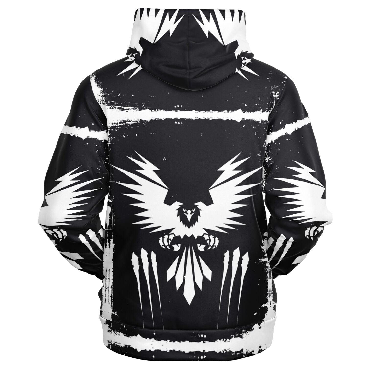 $NiieihiiNookei Athletic Zip-Up Hoodie - AOP
