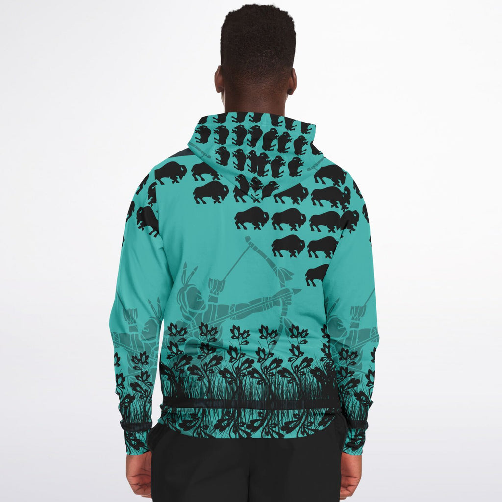 $NiieihiiNookei Fashion Zip-Up Hoodie - AOP