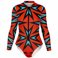 $NiieihiiNookei Bodysuit Long Sleeve - AOP