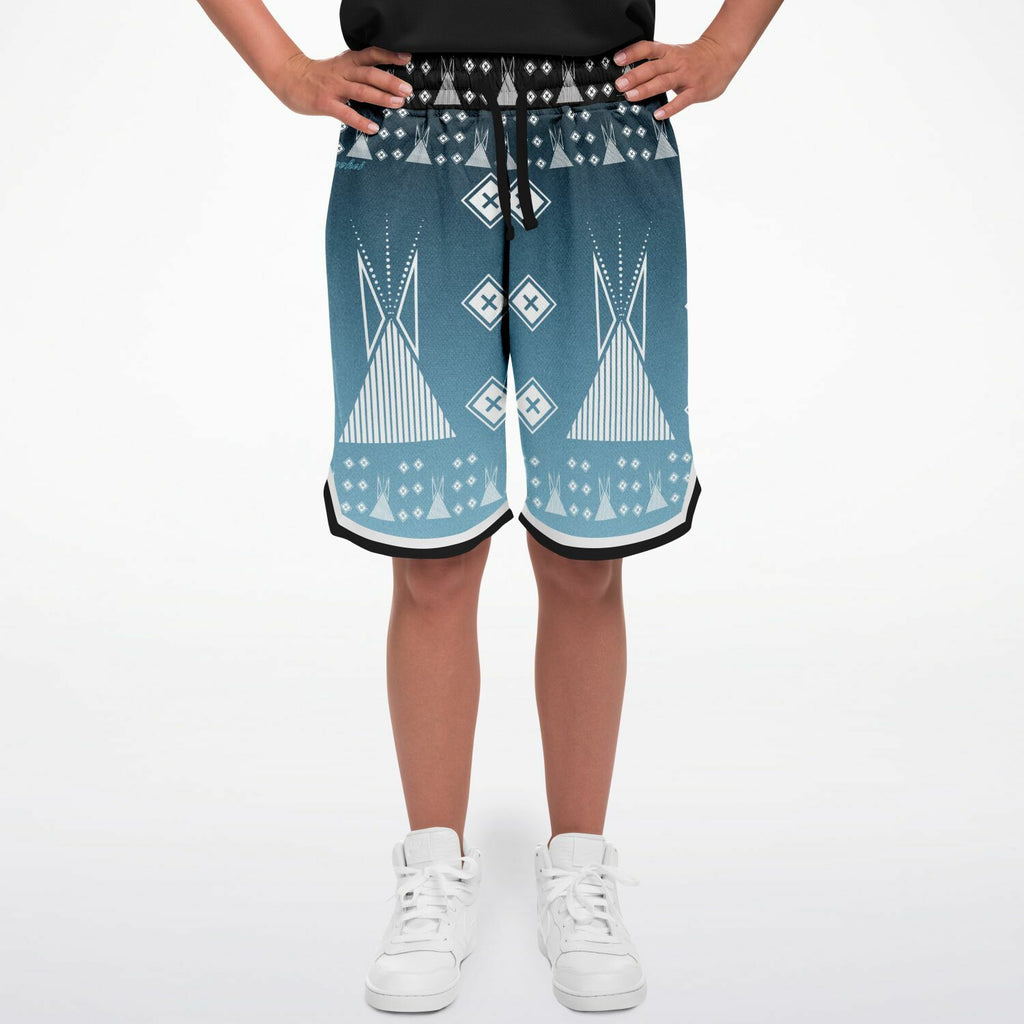$NiieihiiNookei Basketball Short Rib - AOP