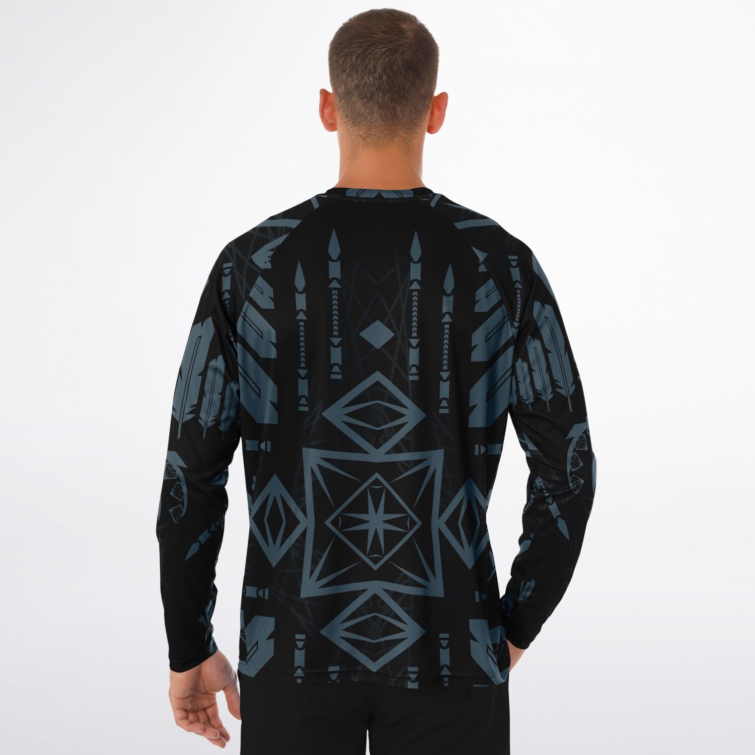 $NiieihiiNookei Men's Long Sleeve Performance Shirt - AOP