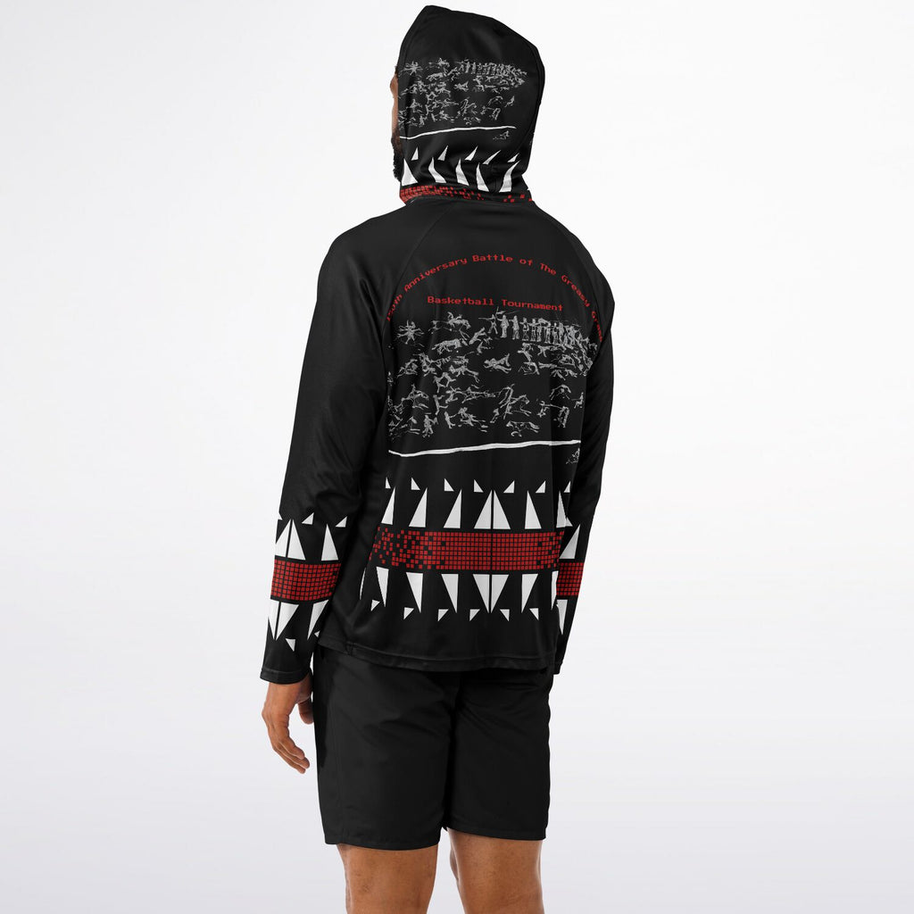 $NIIEIHIINOOKEI MVP BLBH Hooded Performance Shirt - AOP