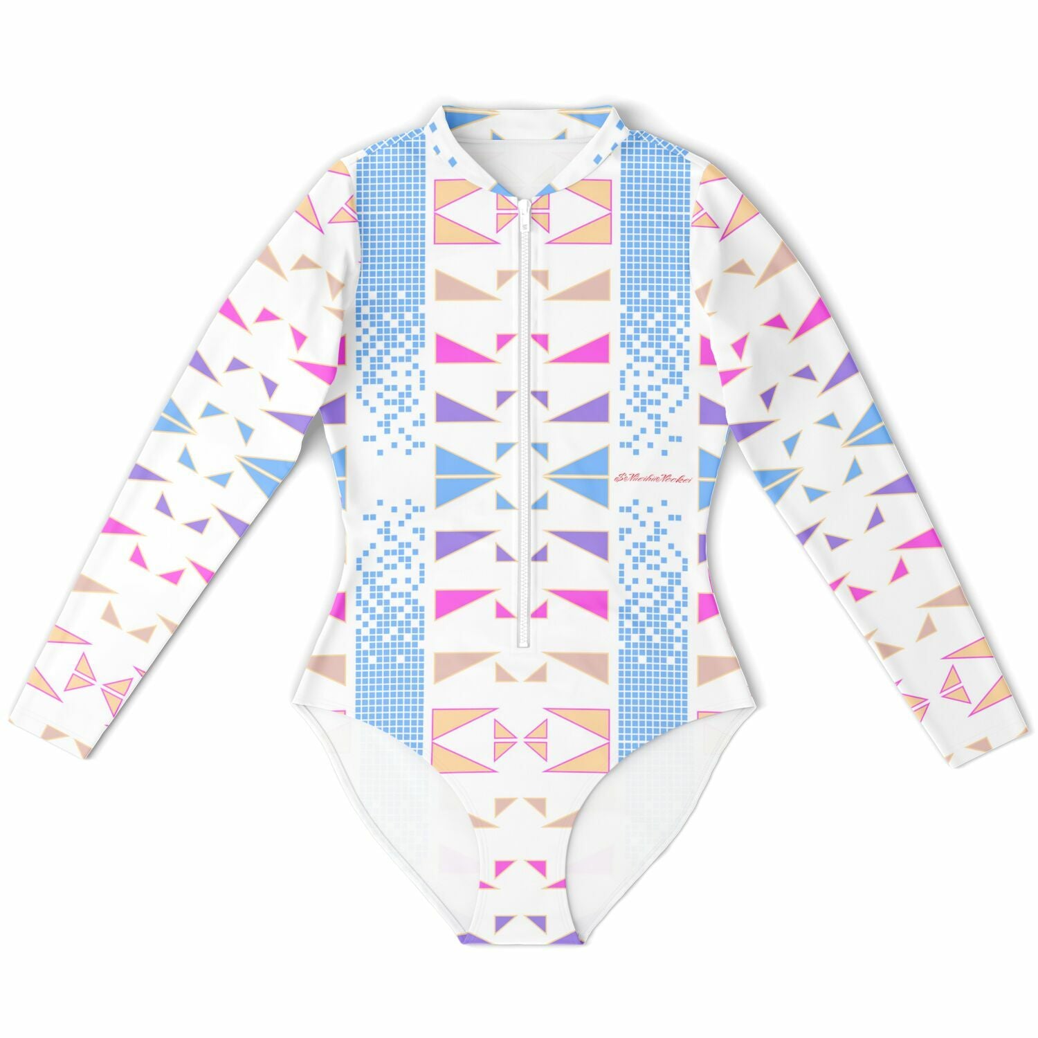 $NiieihiiNookei Bodysuit Long Sleeve - AOP