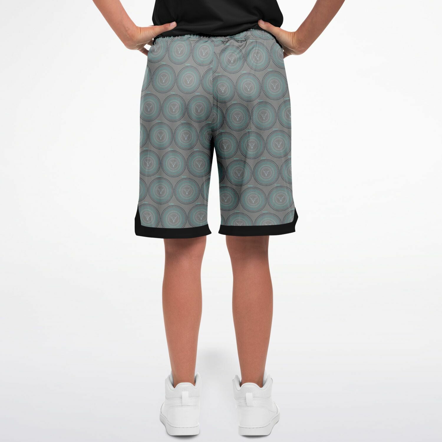 $NiieihiiNookei Basketball Short Rib - AOP 1