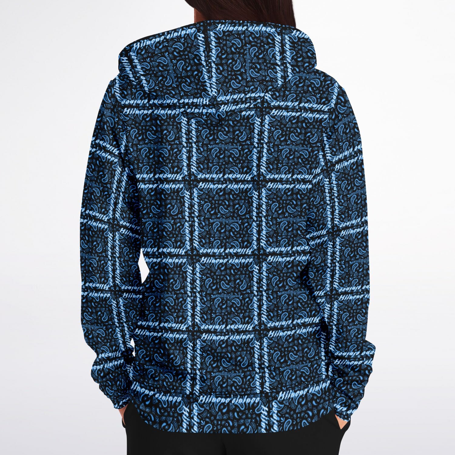 $NiieihiiNookei Athletic Zip-Up Hoodie - AOP