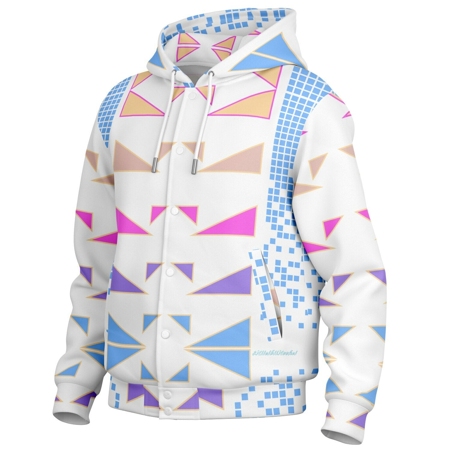 $NiieihiiNookei Hooded Jacket - AOP
