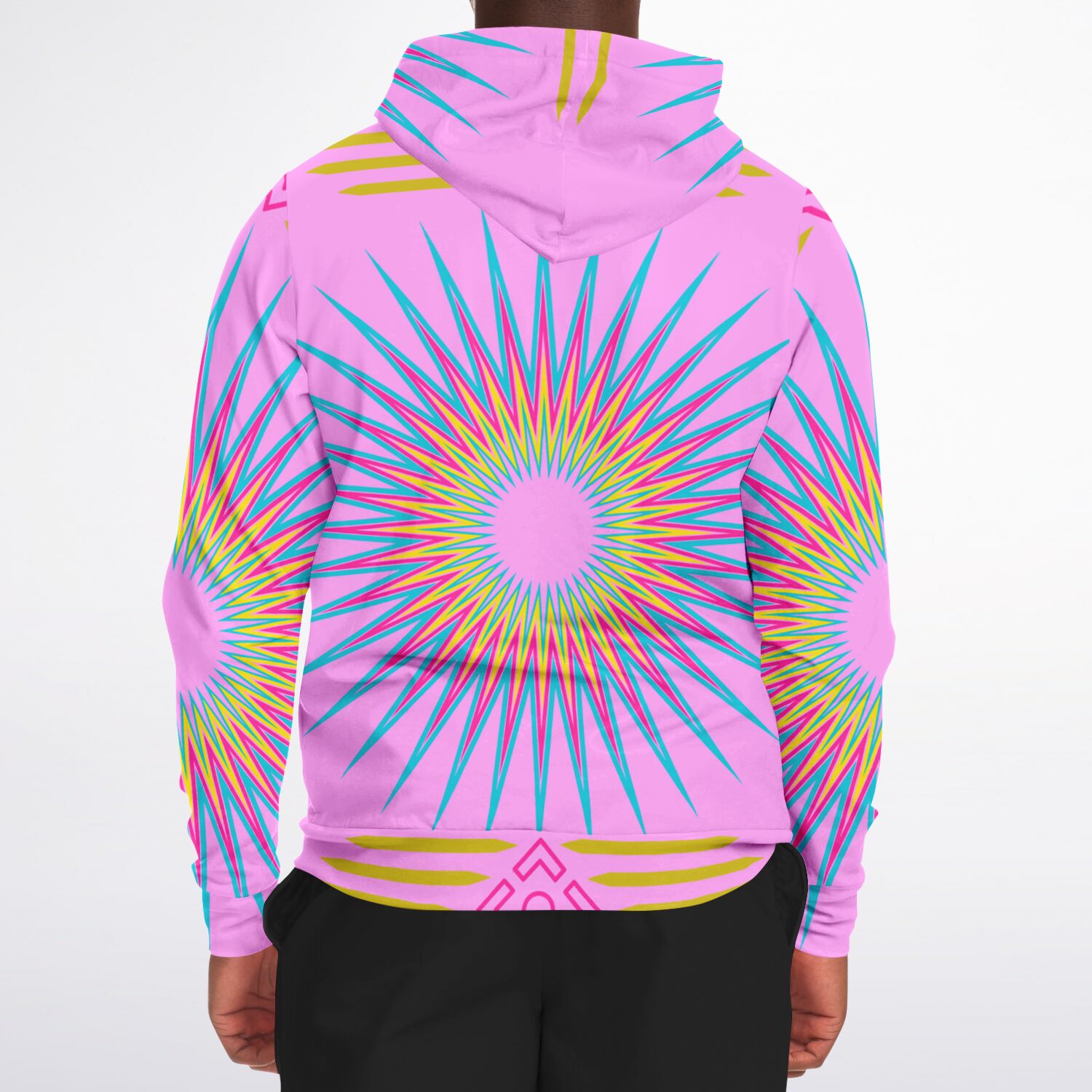 $NiieihiiNookei Fashion Zip-Up Hoodie - AOP