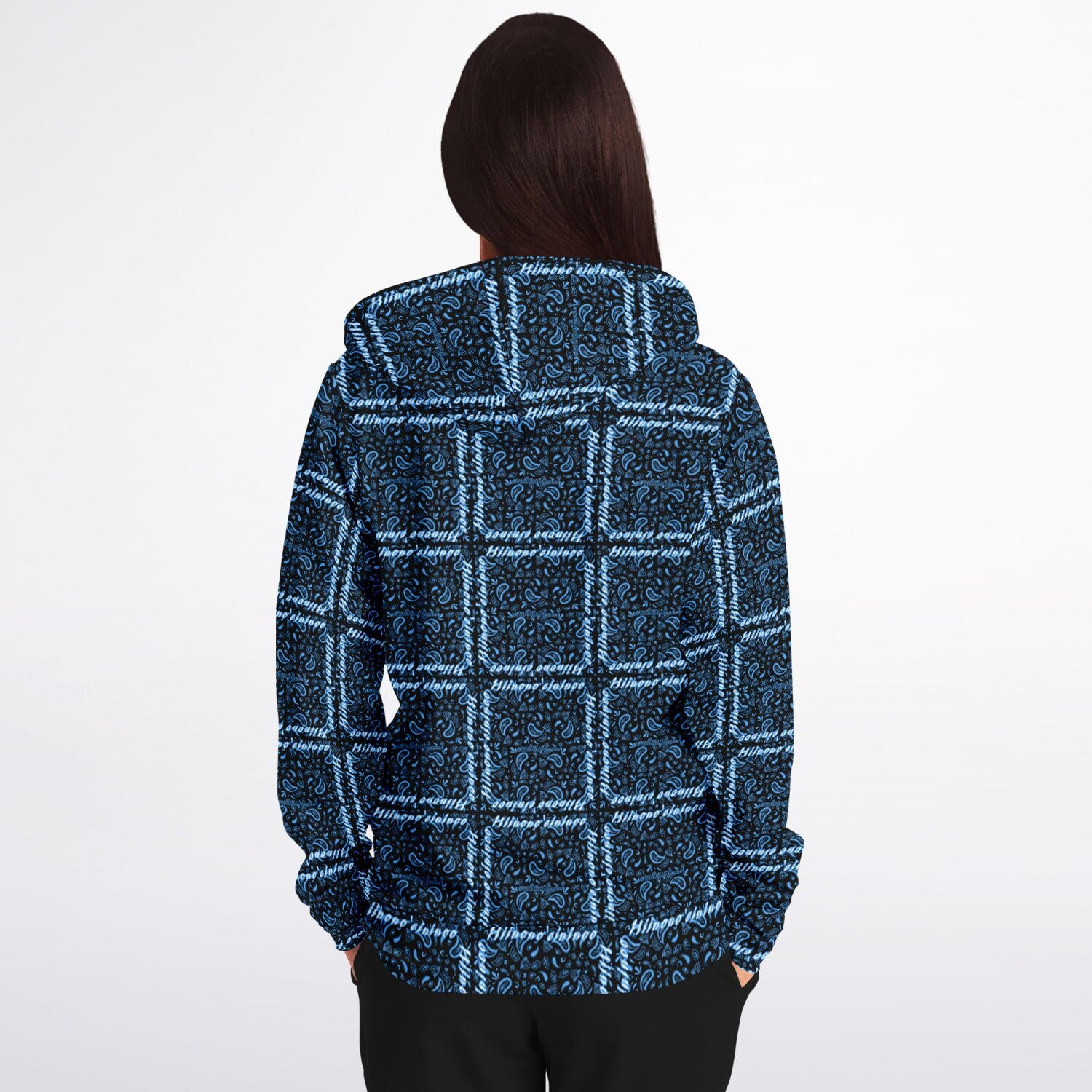 $NiieihiiNookei Athletic Zip-Up Hoodie - AOP