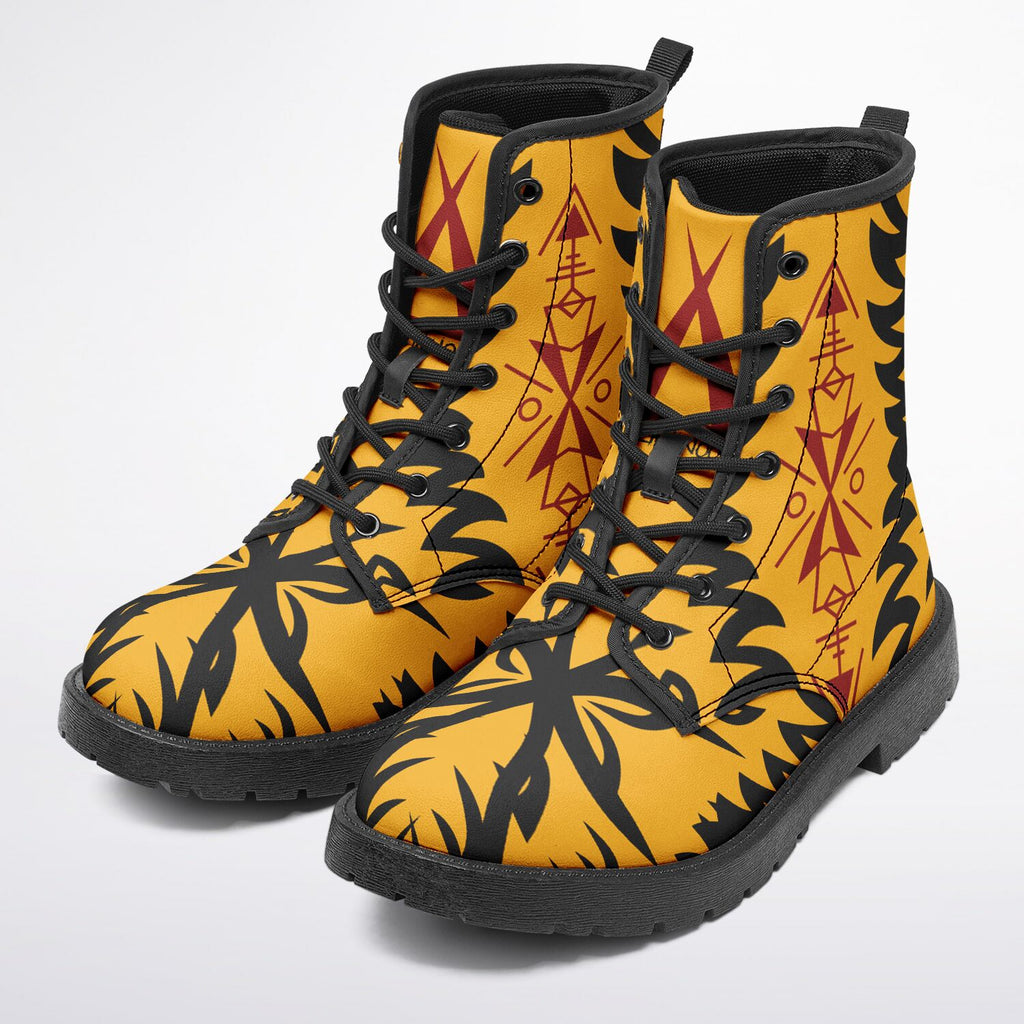 $NiieihiiNookei Fire Bird Landing - Rez Strider Boots - AOP