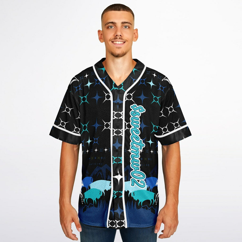 #02 Dorianna Premium Baseball Jersey - AOP