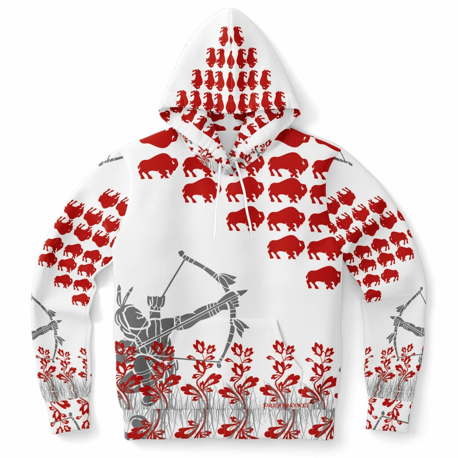 $NiieihiiNookei Athletic Hoodie - AOP