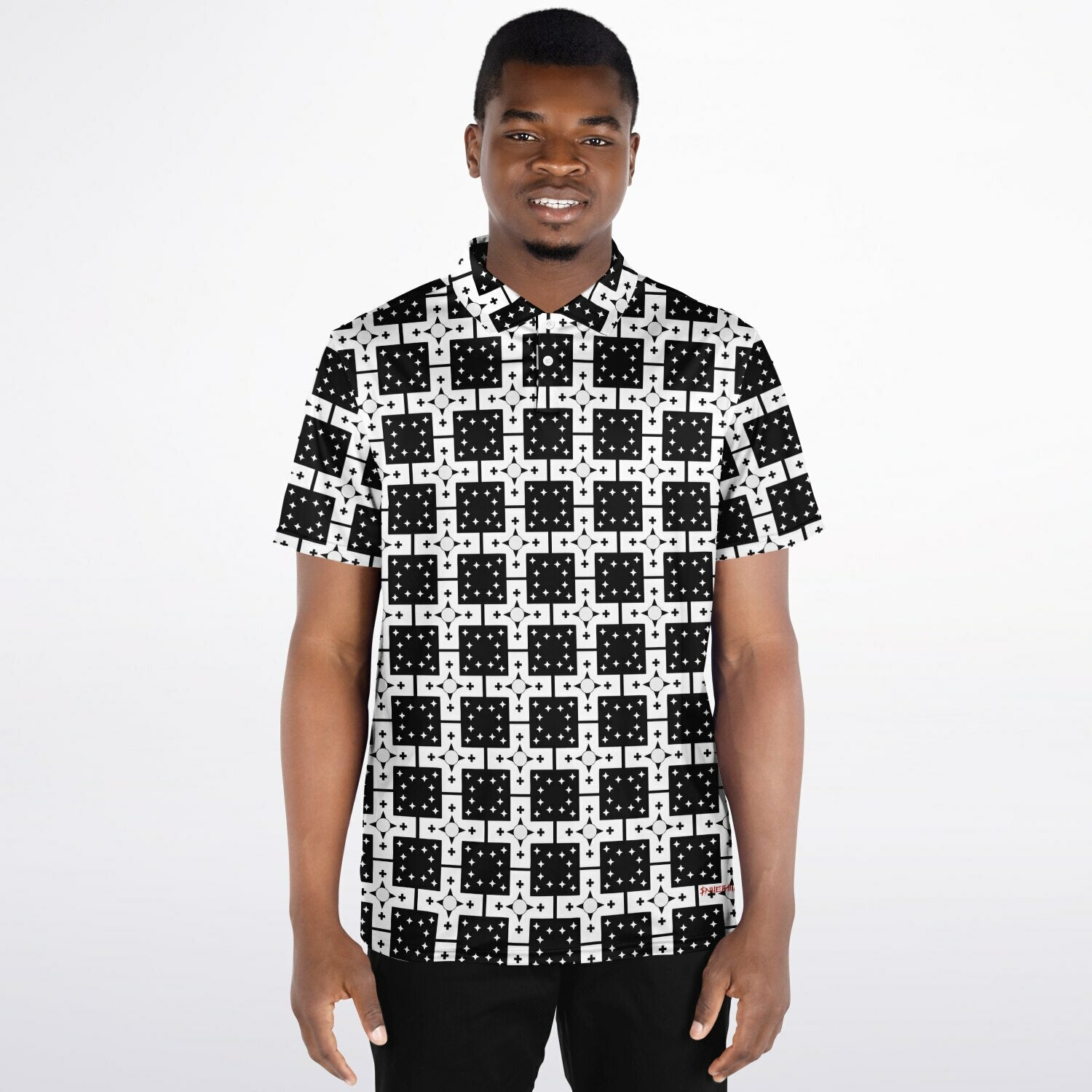 $NiieihiiNookei Polo Shirt - AOP