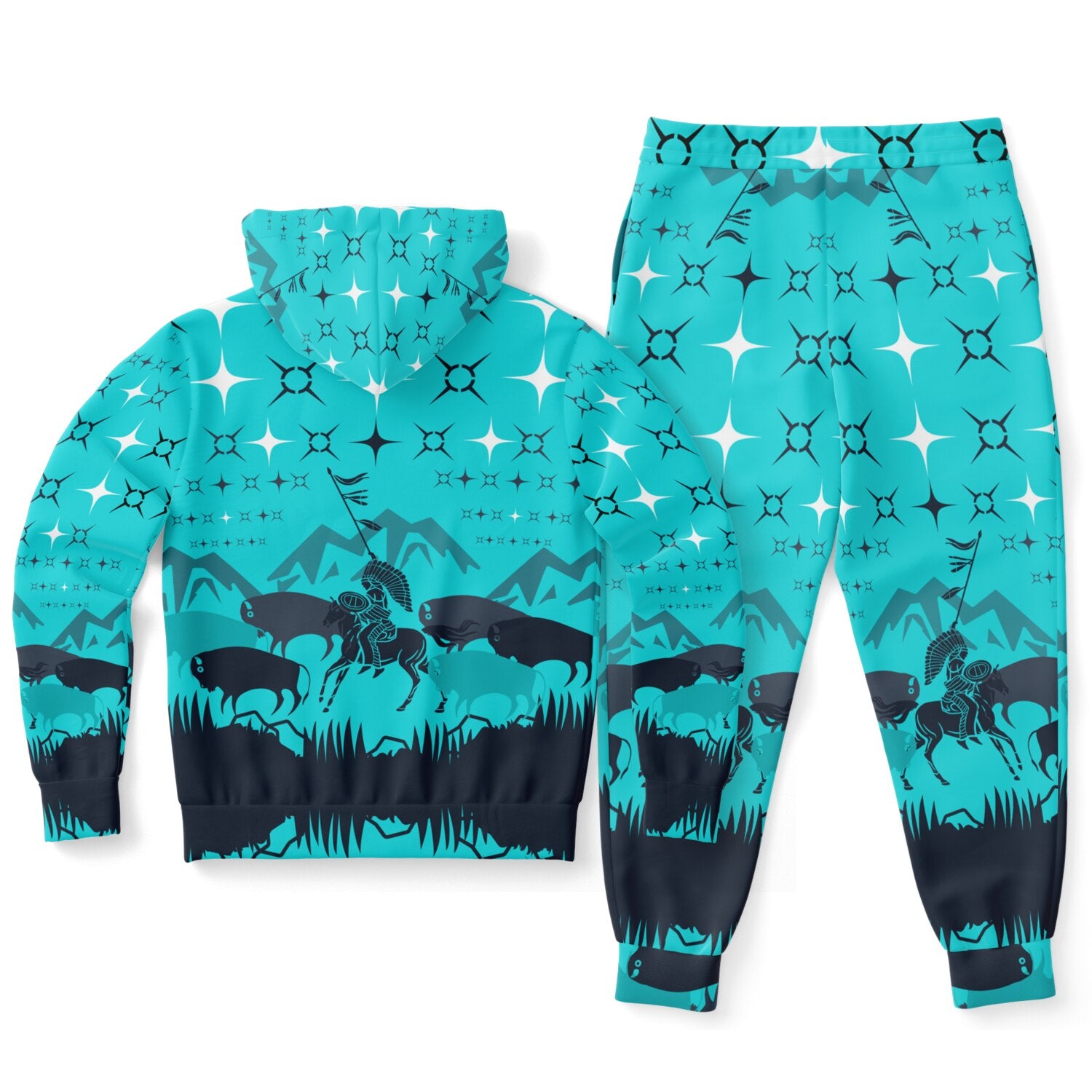 $NiieihiiNookei Hoodie & Jogger Set - AOP