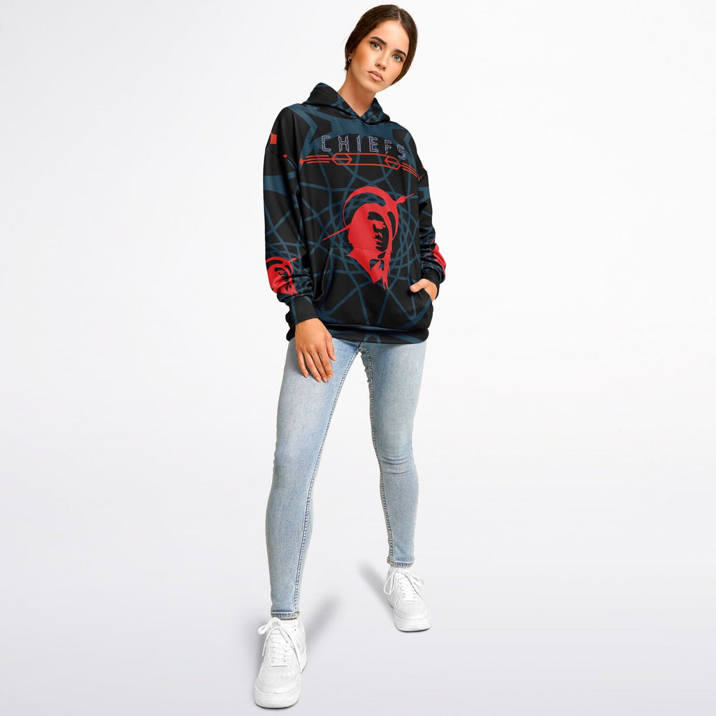 $NiieihiiNookei Heavyweight Oversized Hoodie - AOP