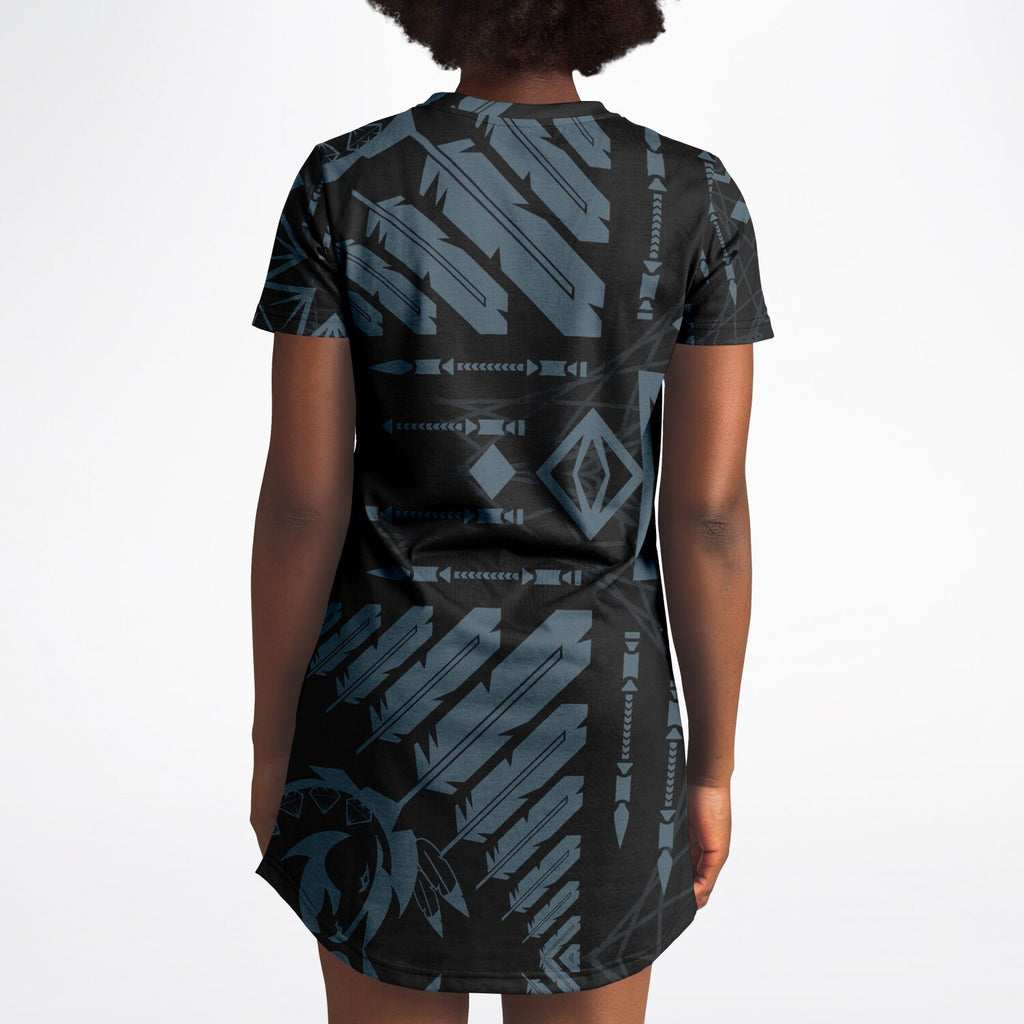 $NiieihiiNookei T-Shirt Dress - AOP