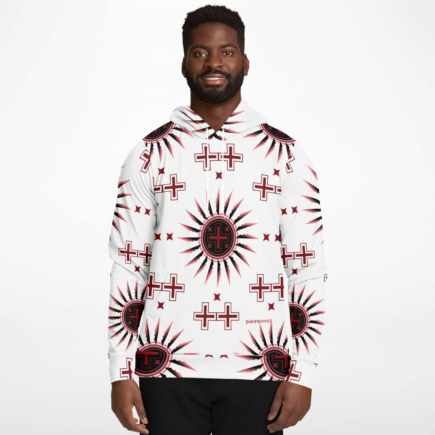 $NiieihiiNookei Athletic Hoodie - AOP