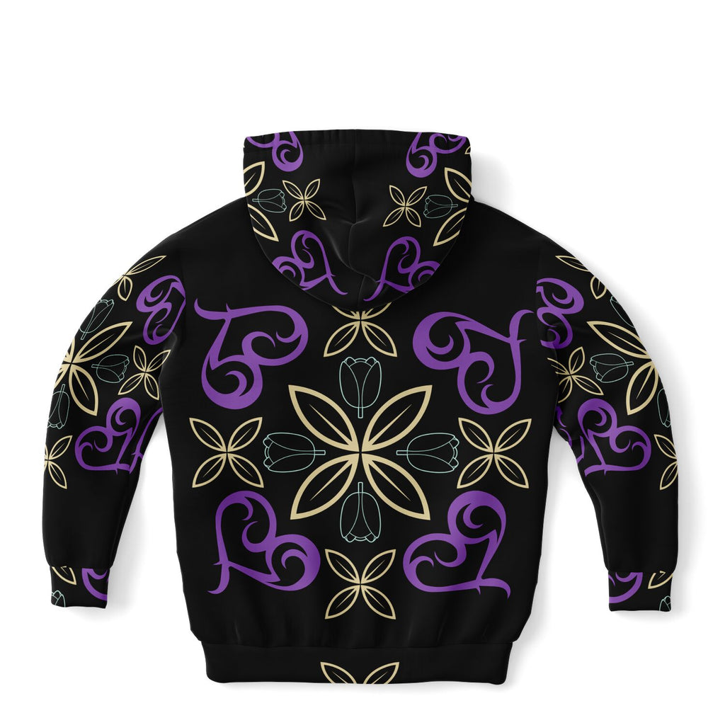 $NiieihiiNookei Athletic Kids Hoodie - AOP