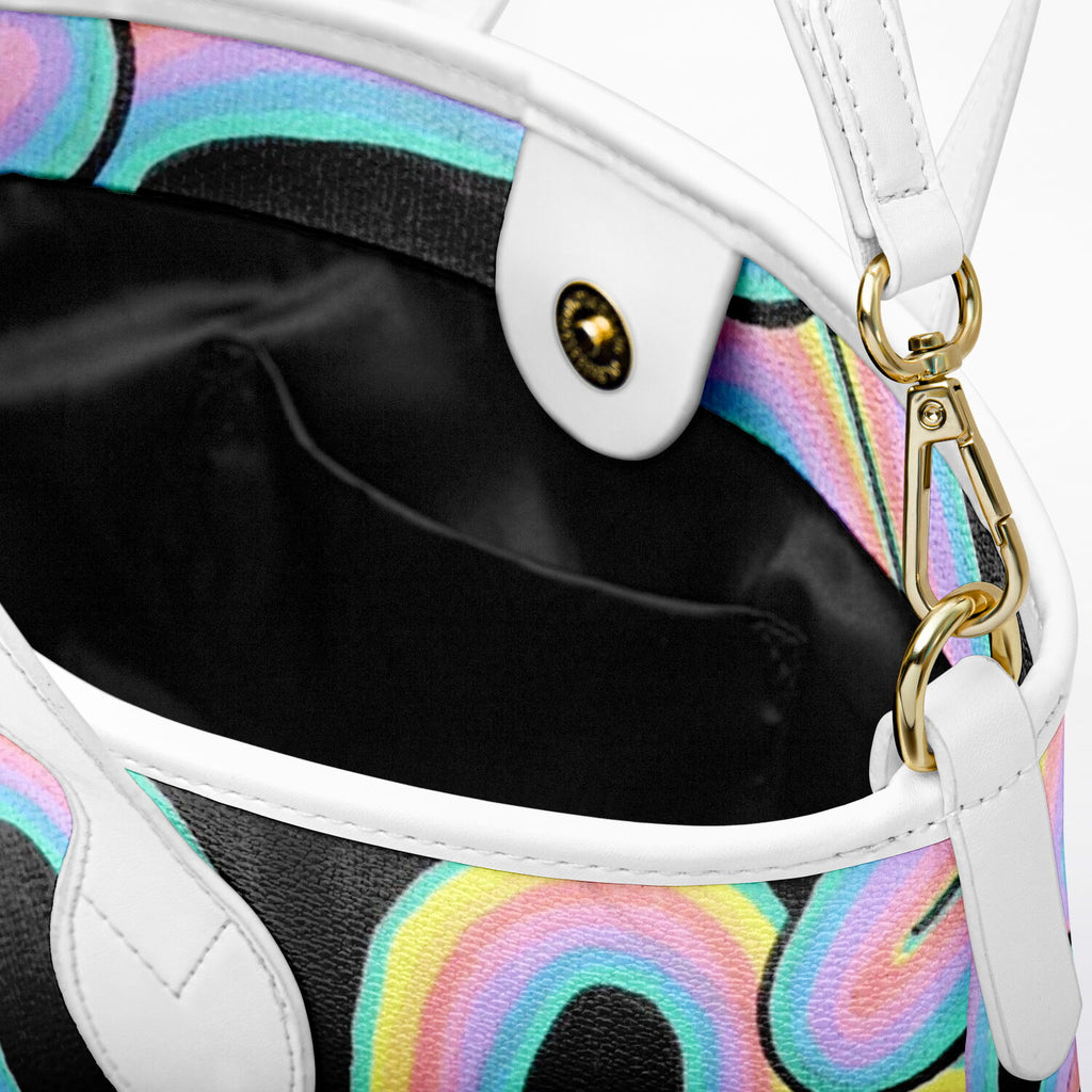 $sweetmw02 Leather Tote Bag - AOP