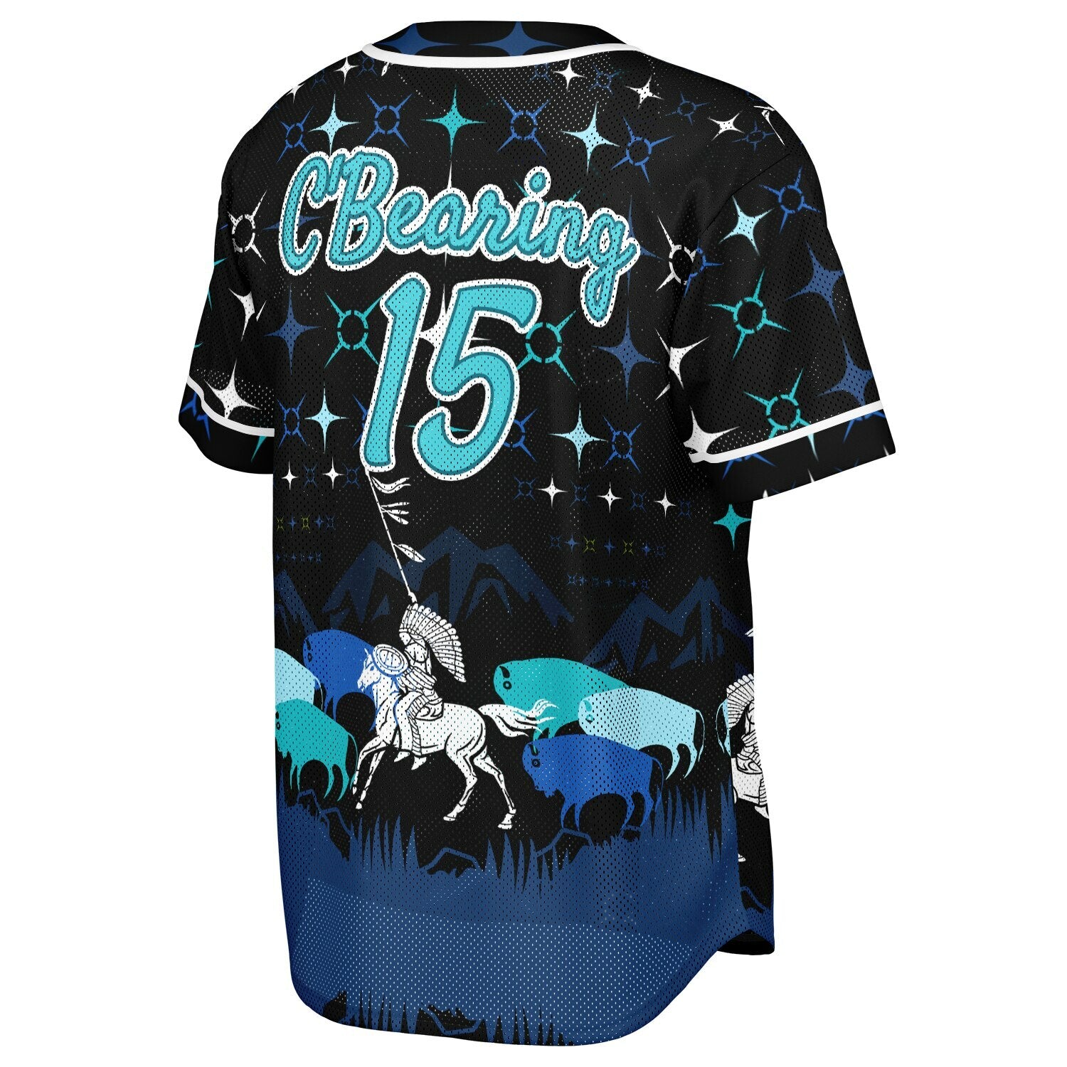 #15 C'Bearing Premium Baseball Jersey - AOP
