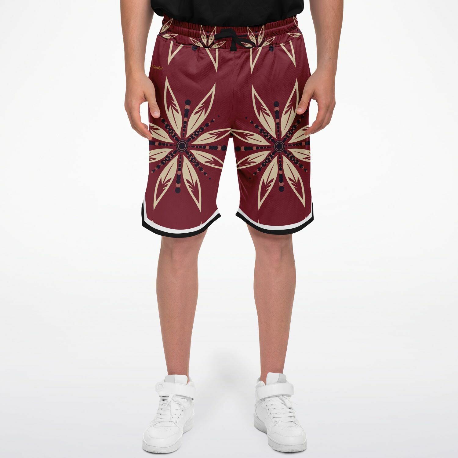$NiieihiiNookei Basketball Short Rib - AOP