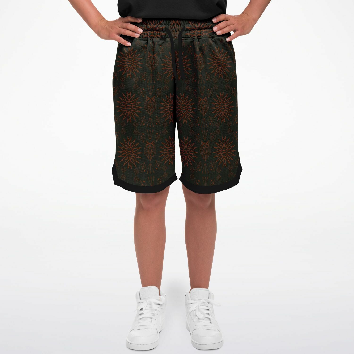 $NiieihiiNookei Basketball Short Rib - AOP